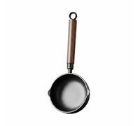 MotiveTech Padella in Ghisa Padella Casseruola Padellino Multiuso per Scaldare Olio Sciogliere Burro Scaldare Latte O Friggere Un Uovo Beccucci Doppi Manico, 13CM, Manico Upg