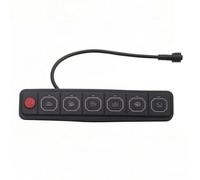 MotiveTech Pannello Interruttori Touch 12-24V Pulsantiera Compatto Impianto di Controllo Del Circuito per, 6P