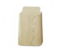 MotiveTech Pattumiera Effetto Legno Stabile e Robusto Gettacarte Design Moderno Versatile Contenitore per Rifiuti per Ufficio, Hotel, Soggiorno, Legno, M A