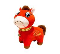 MotiveTech Peluche per la casa, Decorazione per Il Capodanno Cinese, Modello 2026 Anno del Cavallo, Faccia da Pianto da