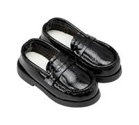 MotiveTech per Bambola BJD Compatto Calzature Senza Lacci con Cinturino sulla Vampata, Nero
