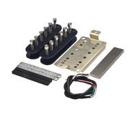 MotiveTech Pickup per Chitarra Elettrica Set Fai Da Te Humbucker a Doppia Bobina Parti per Strumenti a Corda con Materiali Resistenti Adatto a Musicisti Creativ, Collo 50mm