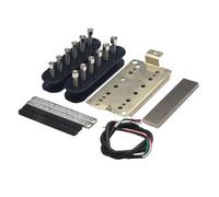 MotiveTech Pickup per Chitarra Elettrica Set Fai Da Te Humbucker a Doppia Bobina Parti per Strumenti a Corda con Materiali Resistenti Adatto a Musicisti Creativ, Ponte 52mm