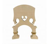 MotiveTech Ponte Contrabbasso Ponte Ponteggio Supporto Regolabile in Legno con Componenti Metallici per Regolazioni E Stabilità Delle Corde Adatto a Strumento, 4/4