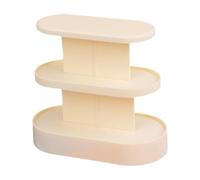 MotiveTech Porta Accessori per Casa delle Bambole in 1:12, Ideale per Allestire Un Bancone per Alimenti, Giallo