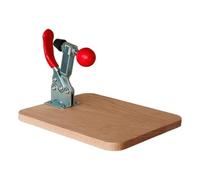 MotiveTech Porta Tovaglioli in Legno Creativo, Decorativo, di E Pratico con Fermacarte a Sfera, Moderno per Banconi Da Cocktail E, Marrone Chiaro