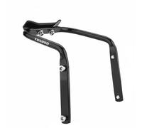 MotiveTech Portapacchi Posteriore Bici Supporto Sella Staffa Portaborse Staffa Antioscillazione Montaggio in Lega di Alluminio Verniciato Impermeabile Antiuso