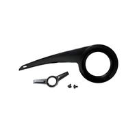 MotiveTech Protezione per Catena Bici, pignoni, Protezione per Corona, Leggera, Manutenzione, Universale per guarnitura Ruota, Nero