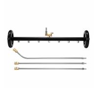 MotiveTech Pulitore Sottoscocca per Veicolo Semplice Cambio Modalità Pulitore per Telaio Auto con Ruote Materiali Durevoli Kit Pulizia Sottoscocca per Viale, Nero, 7-Fori Fisso