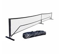 MotiveTech Rete da Pickleball Rete Porta Rete Telaio Struttura Telaio con Base Stabile E Componenti in Gomma Antiscivolo Adatta Palestra Associazioni Sportive, SenzaRuota
