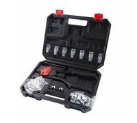 MotiveTech Rivettatrice Industriale Rivettatrice Filettata Pinza Rivetti Kit per E Componenti Sottili in Acciaio Legato Meccanismo a Doppia Leva con Scatola Adatta per Mobili Manutenzione Industriale
