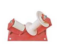 MotiveTech Rullo Angolare a Doppia Ruota Robusto Rullo Passacavo D'angolo Resistente Puleggia di Rinvio per Elettricisti, Canalizzazioni, Rullo Angolare A Due Ruote Con Ruota In Nylon