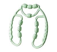 MotiveTech Rullo Massaggiante per Gambe E Cosce, Attrezzo per Massaggio Profondo Dei Tessuti, Strumento per Bodybuilding, Regalo per Donna, Verde