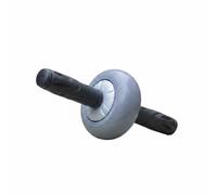 MotiveTech Ruota Addominale Rullo Esercizi Core Roller Attrezzo Palestra Domestica Attrezzo Addome Monoruota con Impugnature, Grigio A, Ruota Singola Piccola da 12.5cm