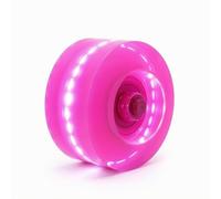 MotiveTech Ruota Pattini Luminosi LED Pattinaggio Roller Skate Ricambio PU Durezza 82A E Cuscinetti 608RS per Guida Confortevole Luce, color to 1