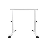 MotiveTech Sbarra Sbarra per Allenamento Danza Barra per Esercizi Barra per Stretching Struttura Robusta in Acciaio con Manopole Laterali di E Tappi Protettivi