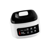 MotiveTech Scaldacera Professionale Riscaldatore Paraffina Elettrico Macchina Cera Fondere Veloce Controllo Temperatura Touch Schermo Adatto per Casa Salone Sopr, Bianco