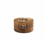 MotiveTech Scaldateiera Elegante Scaldavivande con Struttura Legno Pregiato Massiccio Resistente Scalda Tè, 10.9 Cm X 6.5 Cm, Piccolo
