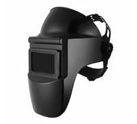 MotiveTech Schermo per Saldatura Visiera Protettiva Maschera Casco Solido per Copertura Larga E Visione Frontale Chiara PET, ZB-116 Senza Oscuramento Automatico