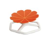 MotiveTech Sedia Sensoriale con Sedile a Fiore Stabile Sgabello Basso Profilo Giocattolo per Scuola Scuola Dell'infanzia, Asilo Nido, Arancione