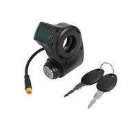 MotiveTech Serratura Bici Blocco Interruttore Manubrio Accessori Elettrici Due Chiavi Spina Stagna Materiale PP Installazione Veloce Adatta a Viaggi Pendolari