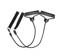 MotiveTech Set di 2 Fasce Elastiche per Esercizi con Maniglie, Elastiche di Resistenza per Trampolino, Ideali per Allenamento per Tonificare I Muscoli.