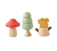 MotiveTech Set di 3 Giocattoli Educativi in Legno con Dadi E Bulloni per Migliorare Le Capacità Motorie Fini.