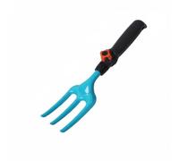 MotiveTech Set di Attrezzi Manuali da Giardino Multiuso Mini Set di Attrezzi da Giardinaggio Acciaio Al Carbonio Robusto Pala e Rastrello Multifunzione per Orto, Forca A Tre Denti