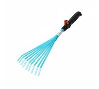 MotiveTech Set di Attrezzi Manuali da Giardino Multiuso Mini Set di Attrezzi da Giardinaggio Acciaio Al Carbonio Robusto Pala e Rastrello Multifunzione per Orto, Rastrello Foglie Picc.