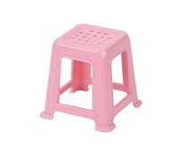 MotiveTech Sgabello da Cucina per Bambole Utilizzo Versatile Sgabello in Plastica in Miniatura Materiali Leggeri Sedia Giocattolo 1:12 per Collezionisti, Rosa