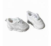 MotiveTech Sneakers per Bambole BJD Stile Chunky Scarpe Sportive per Bambole Suole Antiscivolo , Bianco