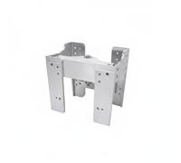 MotiveTech Staffa Manuale Fuoribordo Piastra Regolabile Staffa per Specchio di Poppa Supporto Alzante con Comando , Piastra Di Sollevamento Fuoribordo Manuale - 150