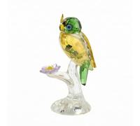 MotiveTech Statuetta a Forma di Gufo Elegante Statuetta di Rapaci Notturni Creativa Soprammobile per Scrivania, Verde