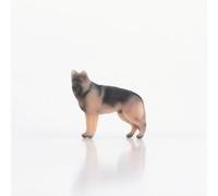 MotiveTech Statuetta di Cane in 1:64 Dipinto a Mano Statuina Cane Eccezionale Statua di Piccoli Animali per Modellisti, Collezionisti, Standing Shepherd