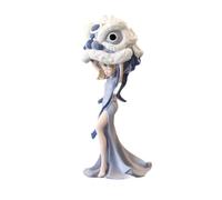 MotiveTech Statuetta di Fanciulla in Resina | Stile Cinese, Scultura, per Ingresso,