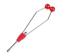 MotiveTech Strumento per Legare Le Mosche, Professionale, Porta Bobina con Punta in Ceramica, Facile da Usare, Robusto, Accessorio Essenziale per la Pesca, Rosso