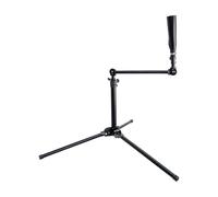 MotiveTech Supporto da Battuta per Baseball Portatile con Struttura Robusta in Ferro E Supporto Palla Flessibile per Migliorare Meccanica di Swing E Memoria