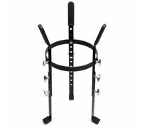 MotiveTech Supporto da Pavimento Robusto Treppiede Pratico Reggistrumento per Percussionisti, Palco, Scuola di Musica