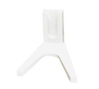 MotiveTech Supporto per Manovella, Antiscivolo, Facile Da Montare, Treppiede Piatto per Appoggiarsi E, Bianco