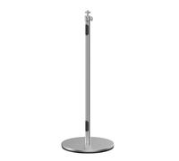 MotiveTech Supporto Universale Regolabile in Altezza Stativo Telescopico Piedist per Camera da Letto, Argento, Altezza Regolabile 250-960