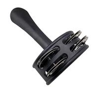MotiveTech Tamburello Portatile con Impugnatura Ergonomica, Regalo per La Mano, Campanello Da Mano