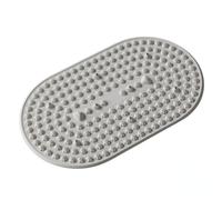 MotiveTech Tappeto di Agopressione con Punti Impronta di Gatto Facile da Pulire Tappeto Massaggiante con Integrati Flessibile per Casa, Grigio