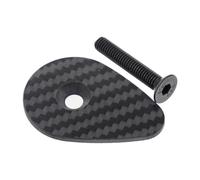 MotiveTech Tappo Superiore per Serie sterzo, Copertura Superiore per Serie sterzo per Bici in Fibra di Carbonio, alla Moda, Leggero, Facile da installare, Tappo, con Vite in Acciaio