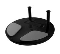 MotiveTech Tavola da Equilibrio Attrezzo per Esercizi Piattaforma per Stabilità Supporto per Flessioni con Imbottitura Antiscivolo Adatta a Allenamento Completo, Nero