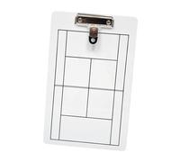 MotiveTech Tavolo da Gioco per Allenamento di Tennis con Clip per Penna con Penna Cancellabile, Blocco Appunti Bifacciale