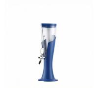 MotiveTech Torre Dispenser con Rubinetto Graduato Colonna Spillatrice Stabile Erogatore per, Array, Blu, 1.5L