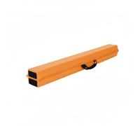 MotiveTech Trave di Equilibrio per Bambini Trave Allenamento Ginnastica Artistica Pratica Domestica Pieghevole con Schiuma EVA E Base Stabile Antiscivolo Pelle, Array, Arancione, 210×10/15×6.5cm