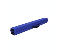 MotiveTech Trave di Equilibrio per Bambini Trave Allenamento Ginnastica Artistica Pratica Domestica Pieghevole con Schiuma EVA E Base Stabile Antiscivolo Pelle, Array, Blu, 210×10/15×6.5cm