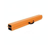 MotiveTech Trave di Equilibrio per Bambini Trave Allenamento Ginnastica Artistica Pratica Domestica Pieghevole con Schiuma EVA E Base Stabile Antiscivolo Pelle, Array, Arancione, 240×10/15×6.5cm