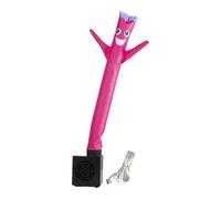 MotiveTech Tubo gonfiabile con figura danzante USB, regalo divertente con soffiatore per feste, mensola, pubblicità aziendale, compleanno, casa, Viola